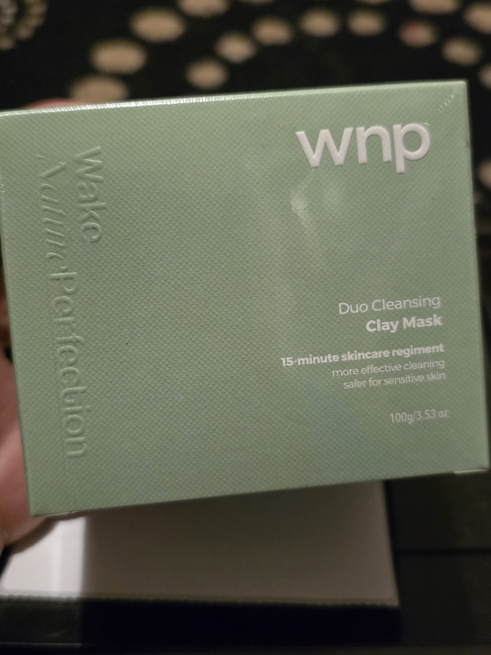 WNP Duo Cleansing Clay Mask - Mint Green